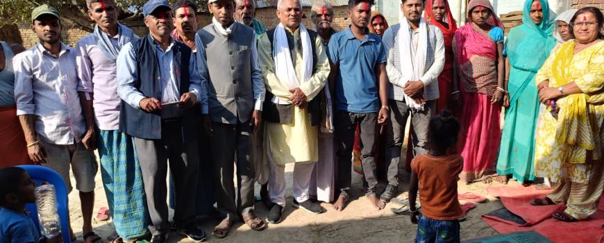 सिराहा–२ मा राजनीतिक भूकम्प: जसपा नेपाल छाड्दै दर्जनौं नेता–कार्यकर्ता नेपाल कम्युनिस्ट पार्टी (एमाले) मा प्रवेश, रामअवतार यादव र नविन यादव को उपस्थितिमा नर्गी चोकमा भव्य कार्यक्रम